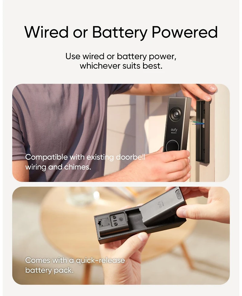 eufy Video Doorbell E340 with HomeBase S380 (HomeBase 3)