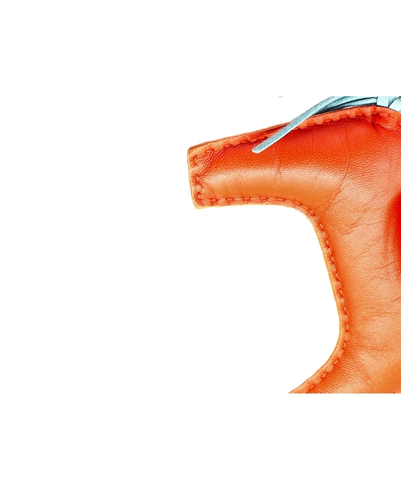 Pre-Owned HERMES Mm GriGri Rodeo Bag Charm Leather