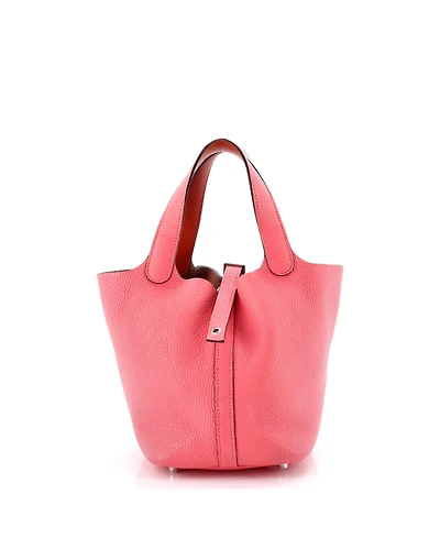 Pre-Owned HERMES Pm Eclat Picotin Lock Bag Clemence