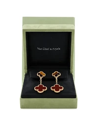 Pre-Owned Van Cleef & Arpels Magic Alhambra 2 Motifs Drop Earrings
