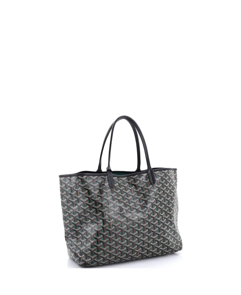 Pre-Owned Goyard Pm Saint Louis Tote Claire Voie Coated Canvas