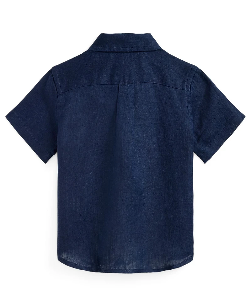 Polo Ralph Lauren Baby Boys' Button-Down Short-Sleeve Shirt