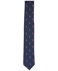 Bar Iii Men's Standing Flamingo Solid Tie, Macy's Exclusive