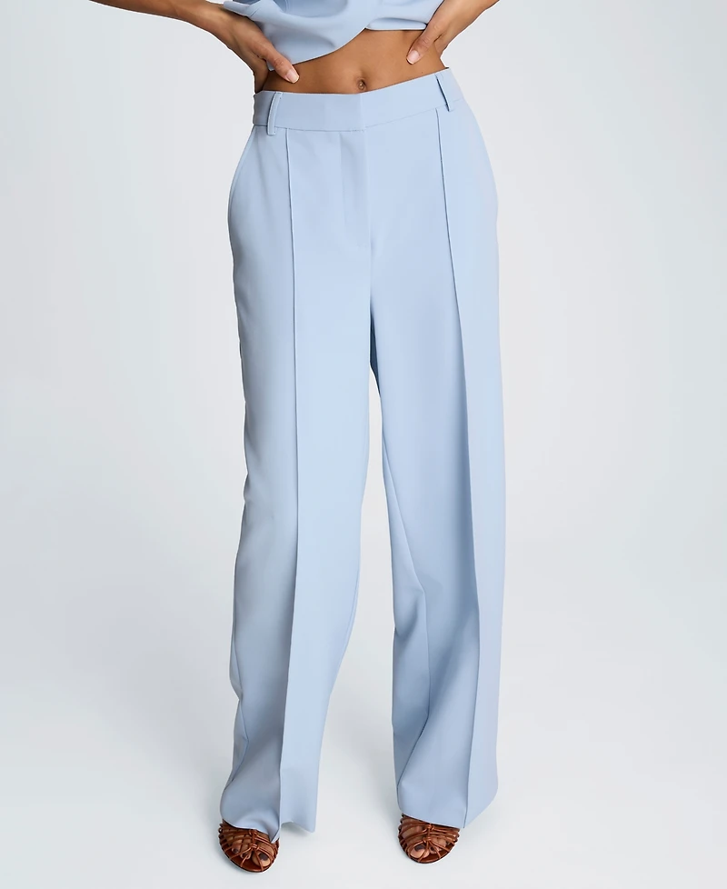 Kenneth Cole Women's Pintuck Wide Leg Pants