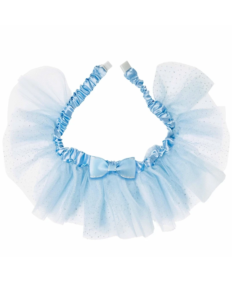 Blueberry Pet My Little Princess Dog Collar with Embroidered Mesh Bowtie