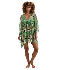 Mimi Flamingo Women's Parker V-Neck Mini Caftan