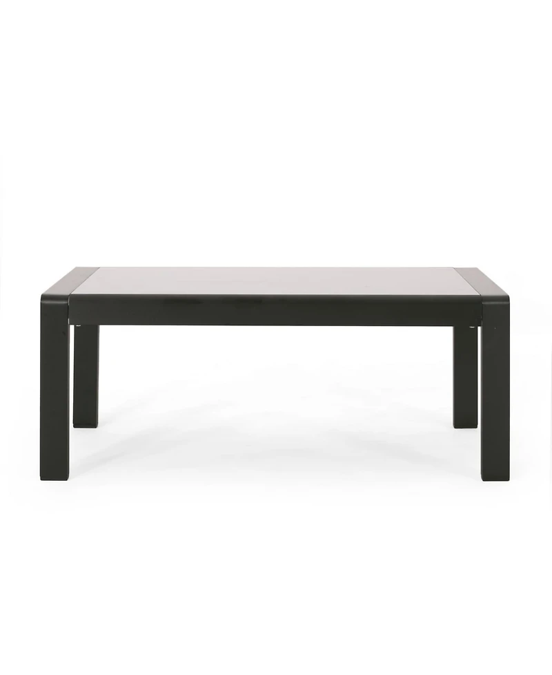 Streamdale Furniture Aluminum Coffee Table - Weather Resistant Minimalist Design