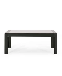 Streamdale Furniture Aluminum Coffee Table - Weather Resistant Minimalist Design