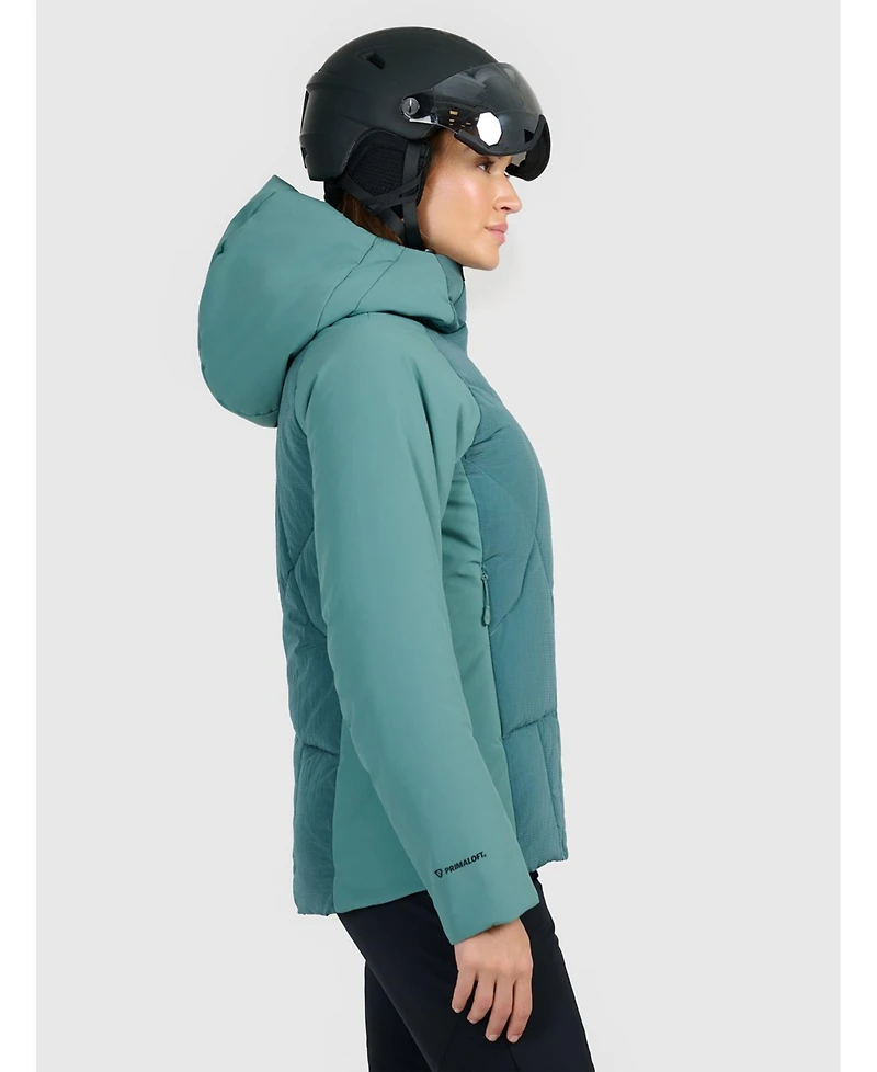 4F Women's ski down jacket with Primaloft Silver filling