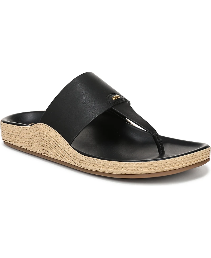 Franco Sarto Women's Bernice Open Toe Thong Sandals