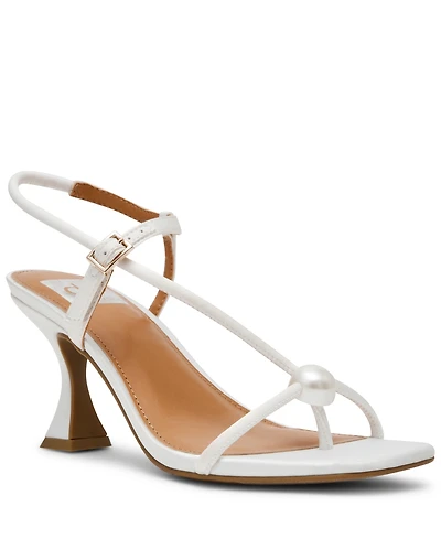 Dv Dolce Vita Women's Arria Pearl Strappy Dome-Stud Dress Sandals