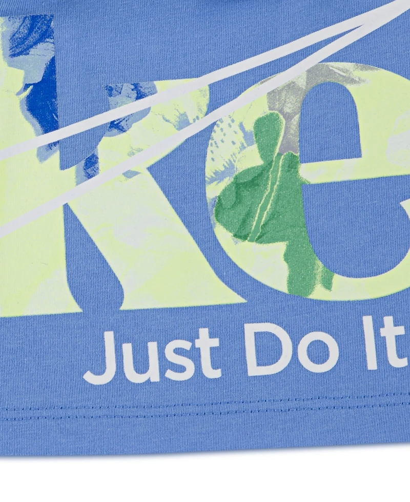 Nike Girls' Toddler 2T-4T Move with Nature Boxy Crewneck T-Shirt