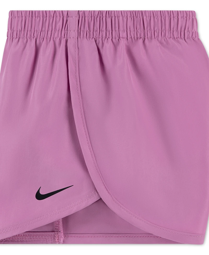 Nike Girls' Toddler 2T-4T Move with Nature Crewneck T-Shirt and Shorts, 2-Piece Set