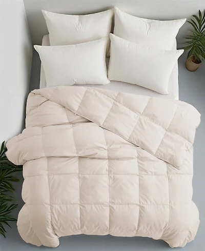 Unikome Ultra Soft Goose Down Fiber Comforter, California King