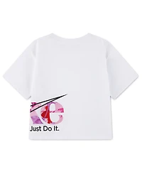 Nike Girls' 4-6X Move With Nature Boxy Crewneck T-Shirt