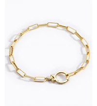 Mint & Lily Paperclip Bracelet