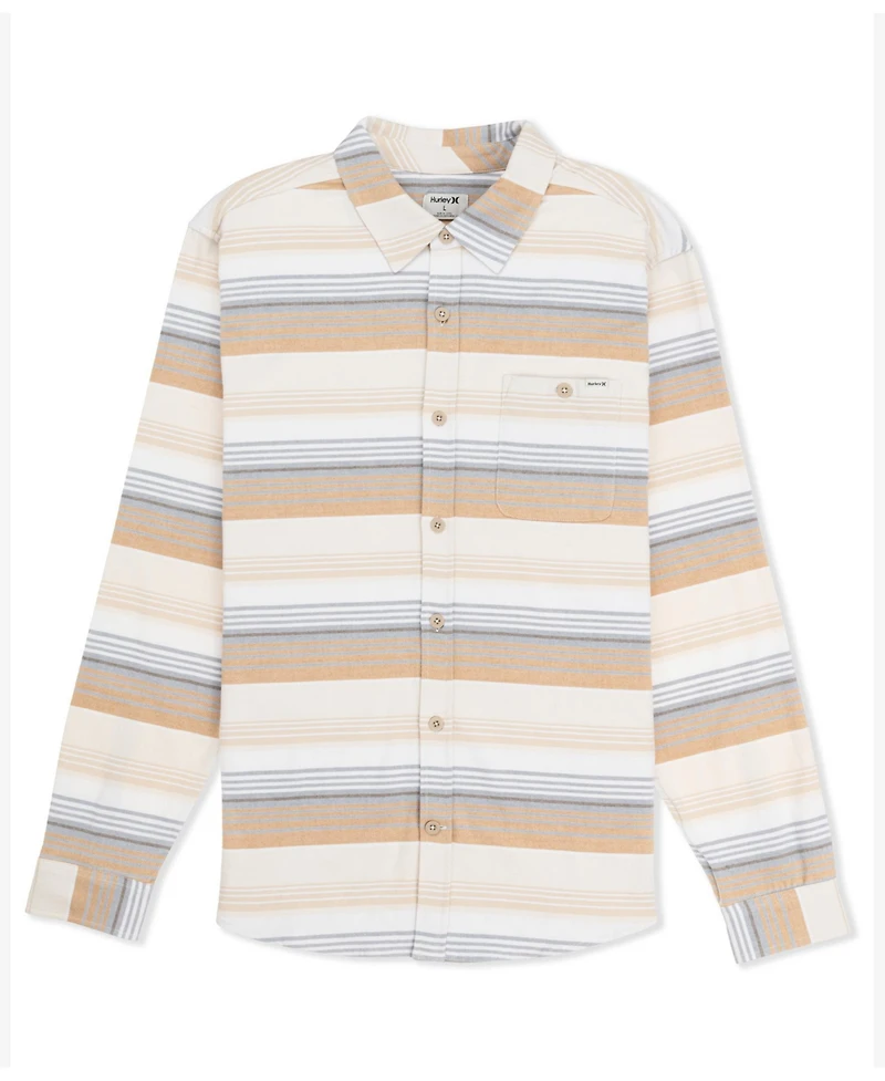 Hurley Men's Portland Stripe Stretch Shirt