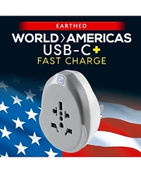 Go Travel World Usa Usb-c 25W Travel Adaptor