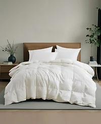 Unikome All Seasons Goose Down Feather Fiber Comforter