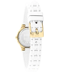 Tommy Hilfiger Women's Quartz White Silicone Strap Watch, 25mm