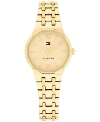 Tommy Hilfiger Women's Quartz Gold tone Stainless Steel Bracelet Watch, 25mm