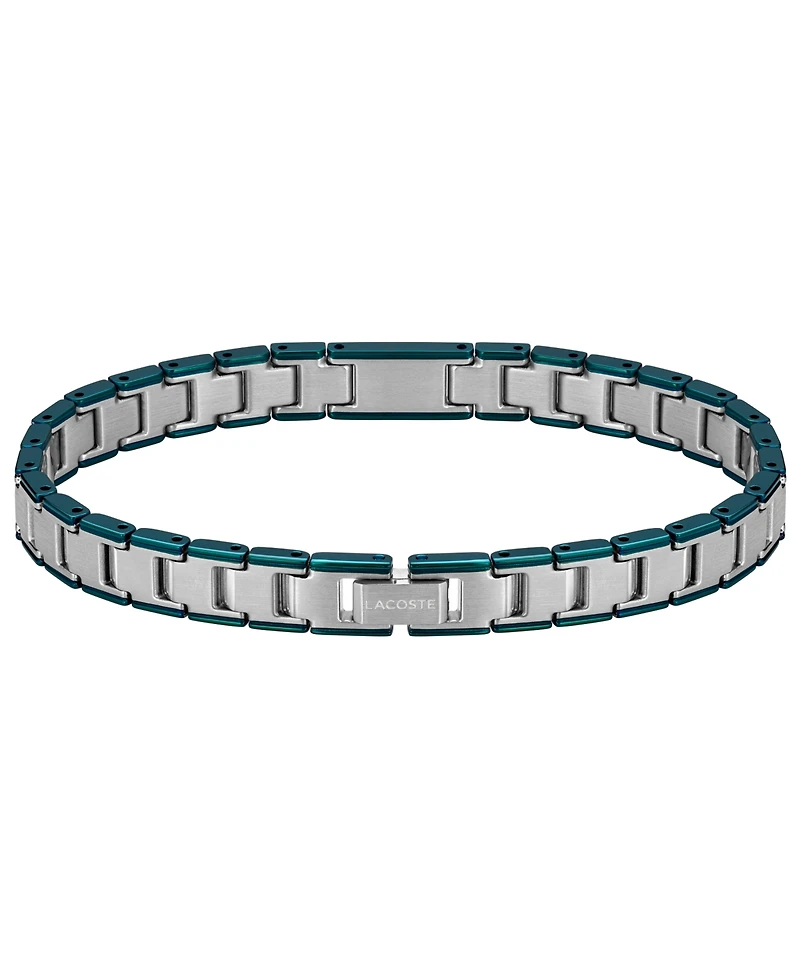 Lacoste Men's Metropole Edge Two-Tone Stainless Steel Bracelet
