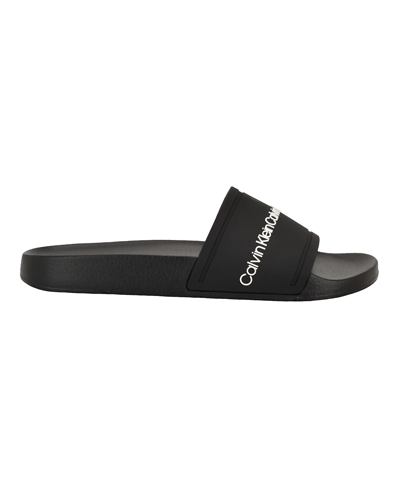 Calvin Klein Women's Anyka Slip-On Slide Sandals