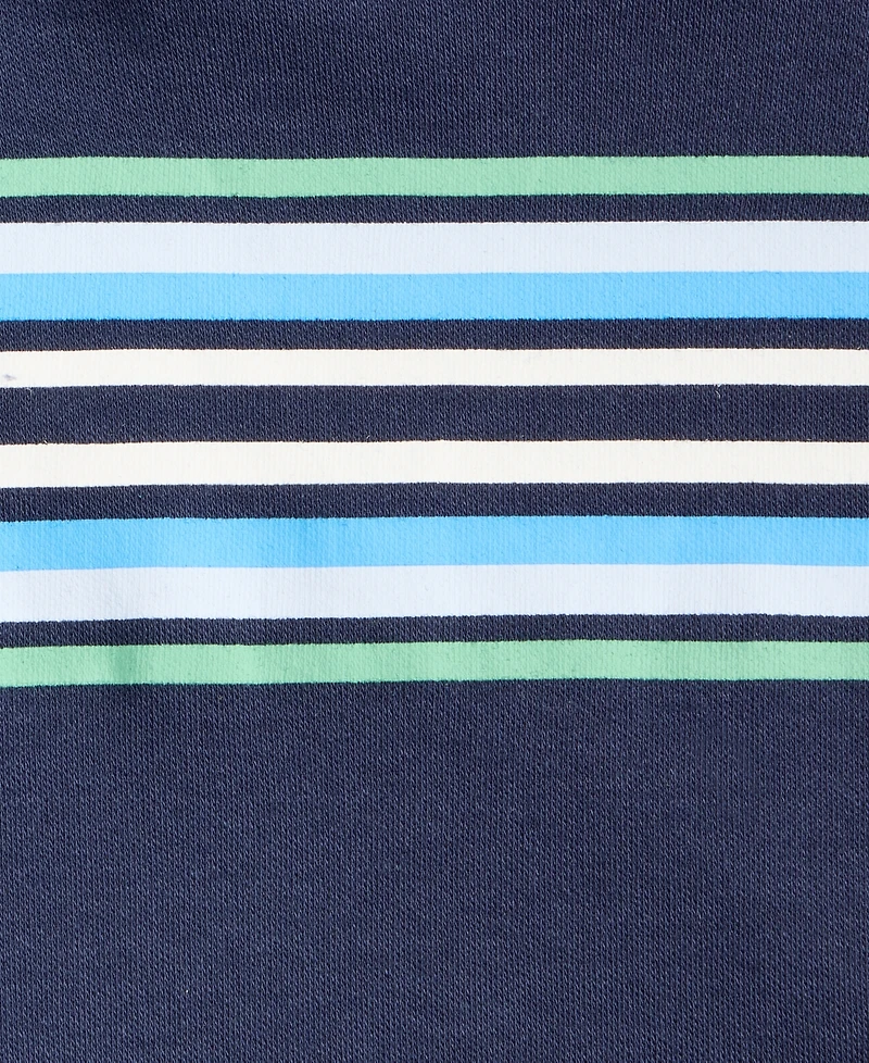 First Impressions Boys' Toddler 2T-4T Placed-Stripe T-Shirt, Macy's Exclusive