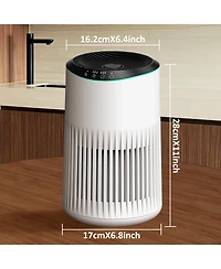 Chivalz Hepa Air Purifier for Bedroom Home, With Essential Oil Diffuser, Sleep Mode