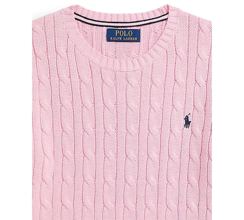 Polo Ralph Lauren Boys' 8-20 Cable-Knit Rib Cuff Sweater