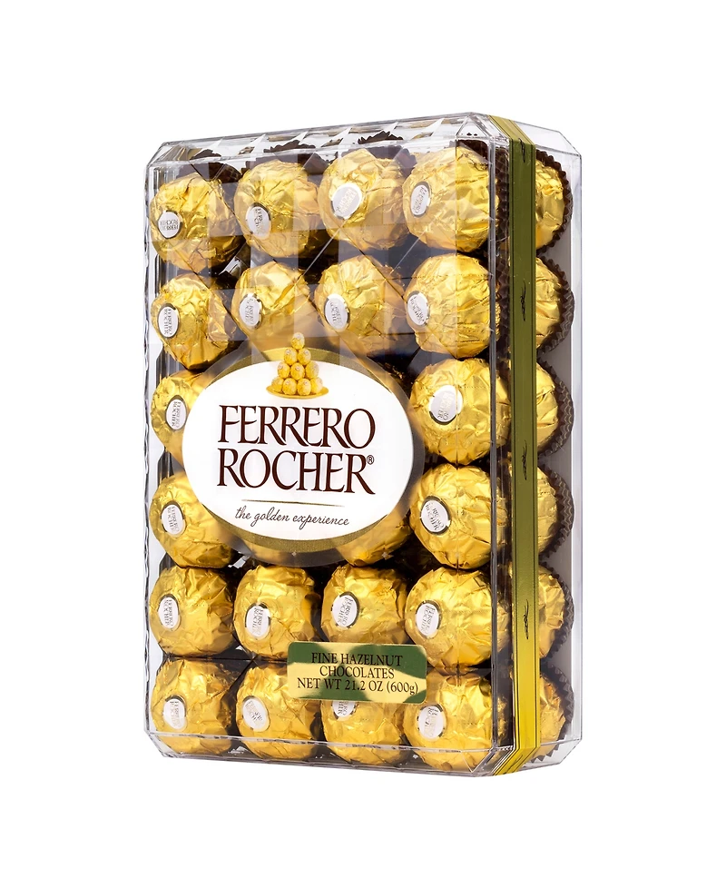 Ferrero Rocher Hazelnut Chocolate Diamond Gift Box, 48-Pc.