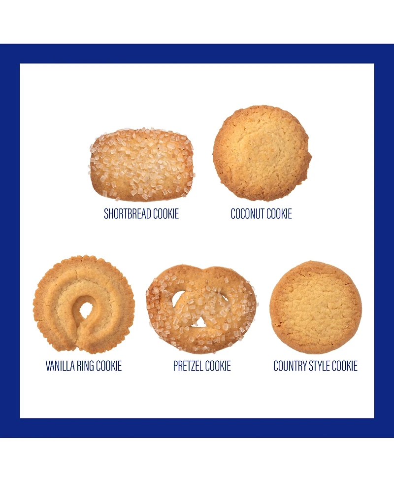 Bisca Danish Butter Cookie Tin, 3 lbs.