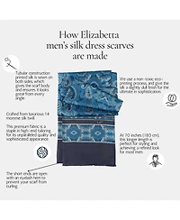 Elizabetta Men's Ancona - Silk Scarf for Men