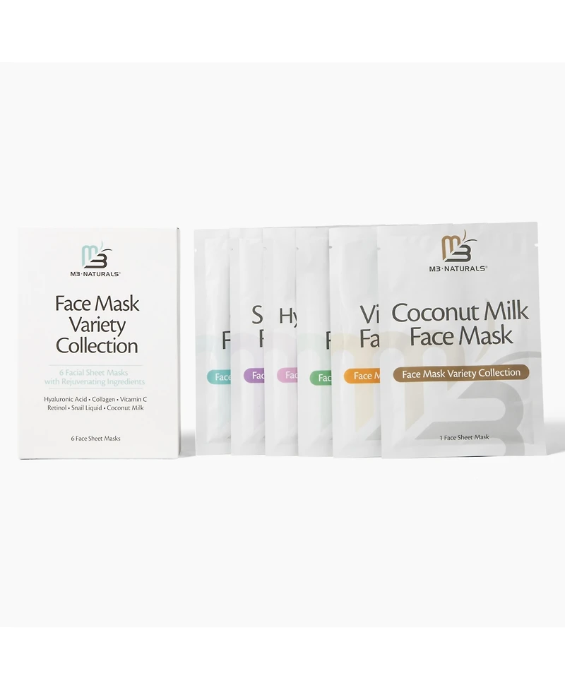 M3 Face Sheet Masks, 6 pack
