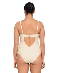S3 Apparel Women's Smoothing and Sculpting Grid Texture Underwire One-Piece Swimsuit