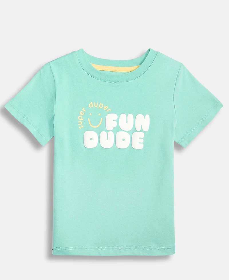 Epic Threads Boys' Toddler 12M-5T Fun Dude T-Shirt, Macy's Exclusive