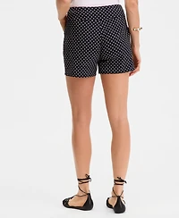 I.n.c. International Concepts Women's Printed Pull-On Shorts, Macy's Exclusive