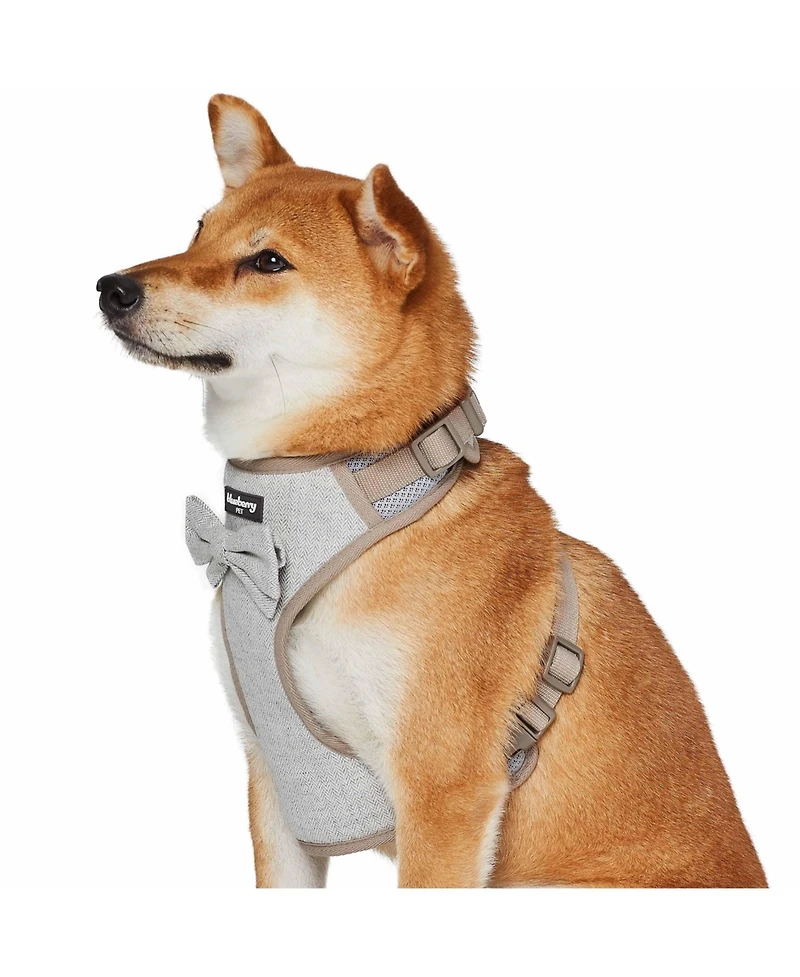 Blueberry Pet Textured Tweed Dog Harness Vest