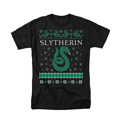 Harry Potter Men's Slytherin Ugly Christmas T Shirt