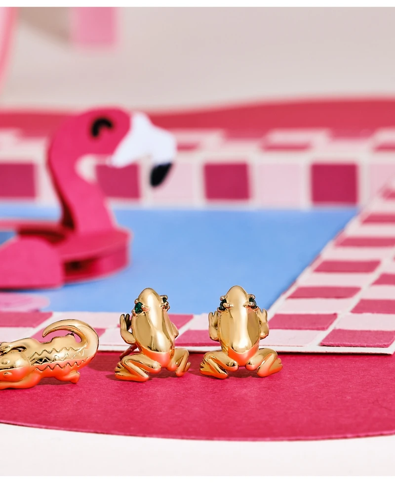 Hey Harper Frog Stud Earrings