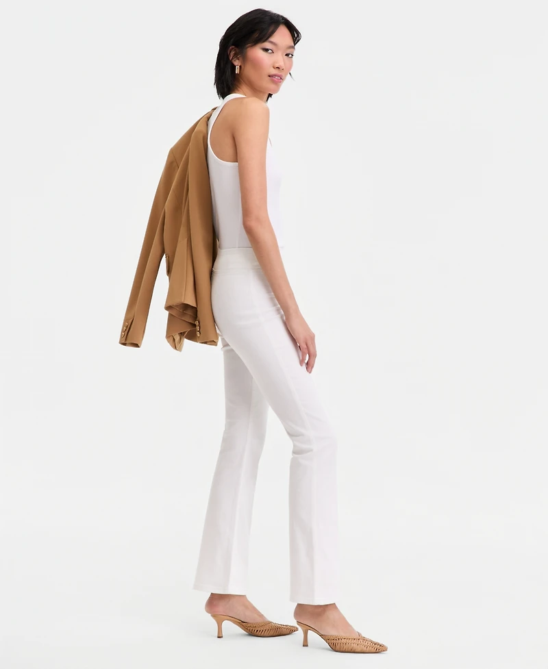 I.n.c. International Concepts Women's High-Rise Pull-On Bootcut Jeans, Macy's Exclusive