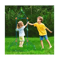 Slickblue 120PCS Kids Fort Builder Set Educational Building Toy Gift