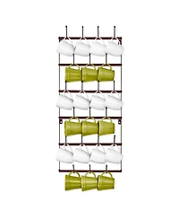 Sorbus Small 6-Tier Metal Mug Rack Organizer - for Home, Kitchen & Bar, Coffee Station (Holds 21)