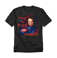 Logovision Men's Childs Play 3 Time To T Shirt