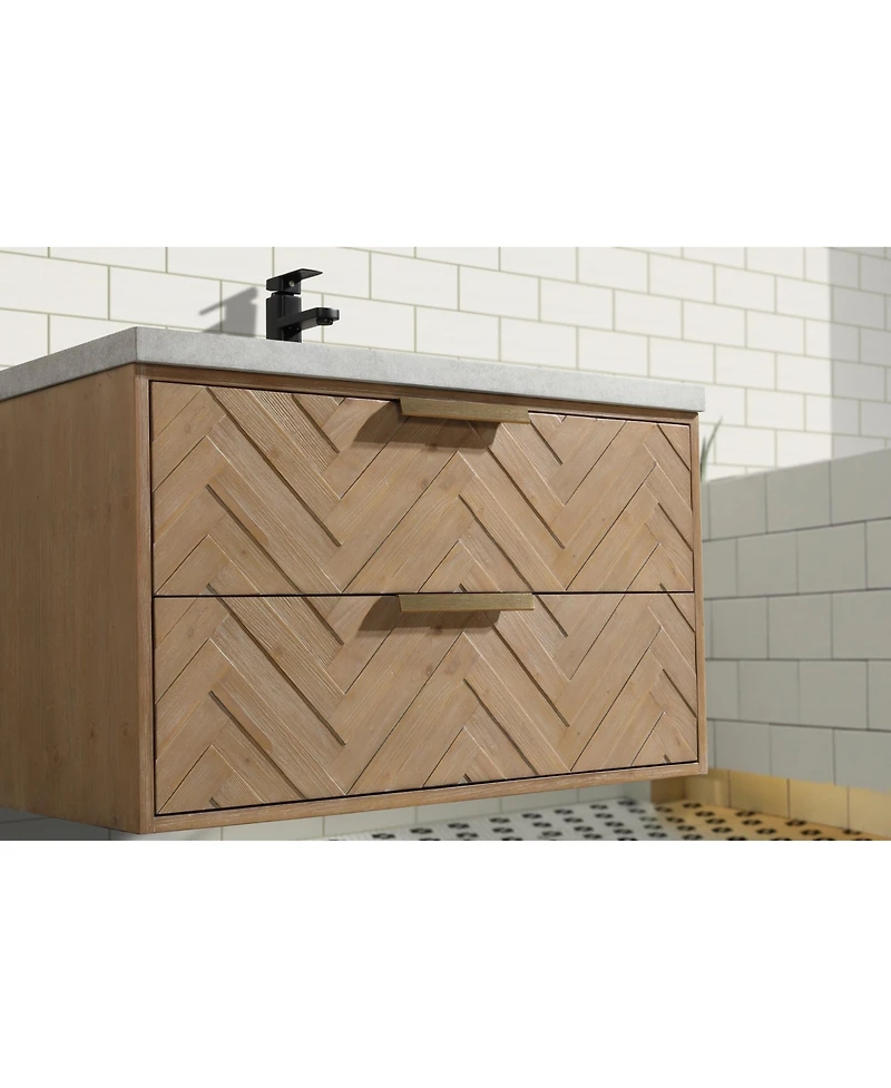 Ari Bath 36" Carlsbad, Weathered Fir Finish