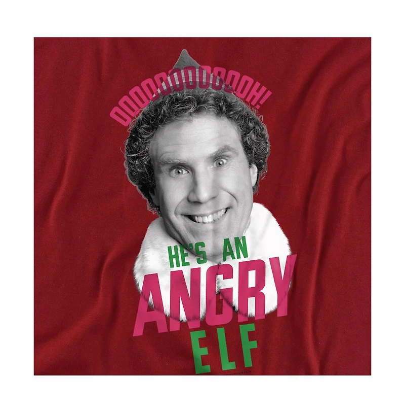 Elf Men's He's An Angry T Shirt