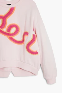 Desigual Girls's Loop logo Sweatshirt