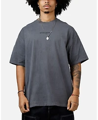 Saint Morta Men's Raven T-Shirt Washed Charcoal