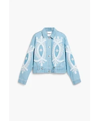 Desigual Women's Reversible jacket with embroidery