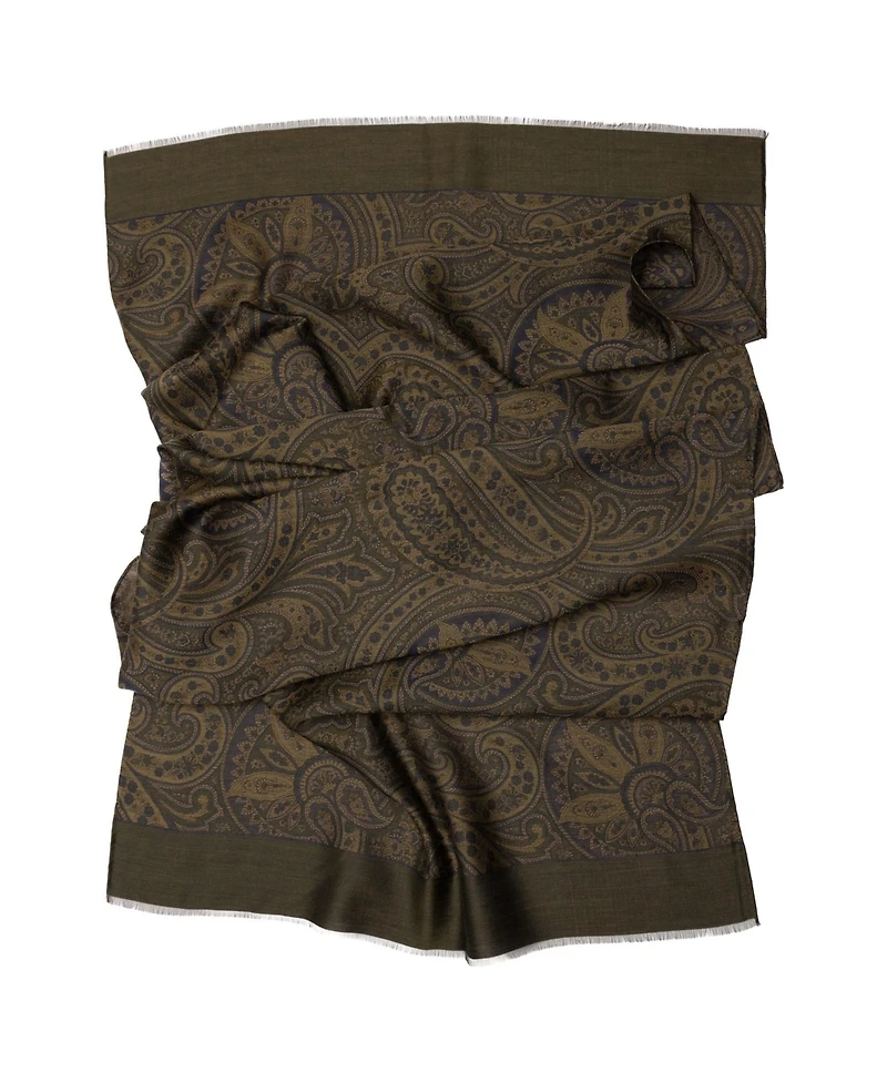 Elizabetta Men's Leone - Wool Silk Scarf for Men